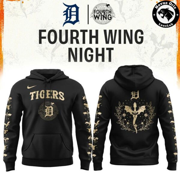 Detroit Tigers x Fourth Wing Night Limited Edition Hoodie