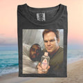 Dexter Morgan and Diddy Meme Baby Oil Funny Crime Show T Shirt