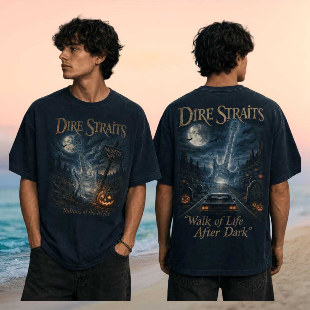 Dire Straits Sultans of the Night Vintage Halloween Tour 2026 Men Women Fans Shirt - Limotees LLC
