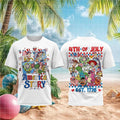 Disney Toy Story 4th of July America Est 1776 Graphic Shirt - Limotees LLC