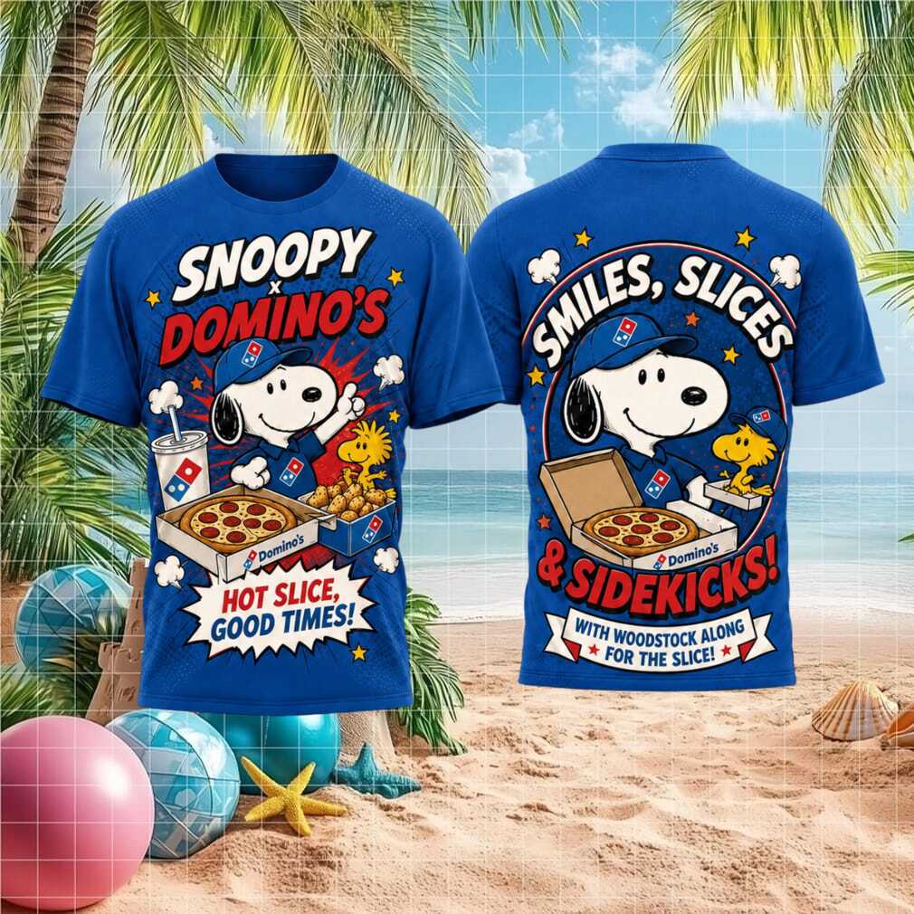 Domino's Pizza Snoopy Character Hot Slice Shirt