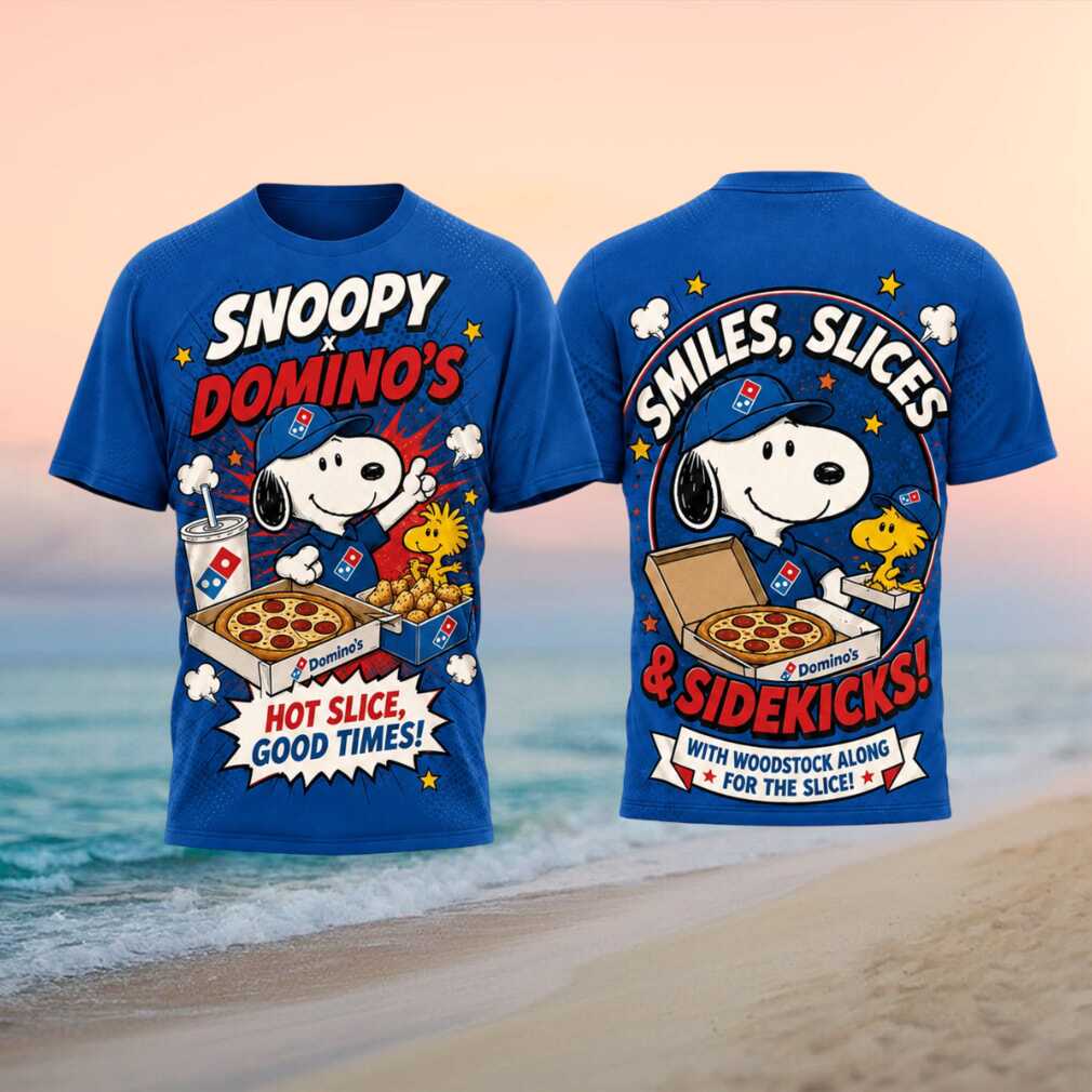 Domino's Pizza Snoopy Character Hot Slice Shirt