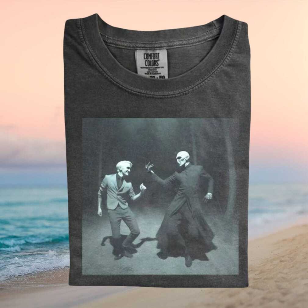 Draco Malfoy Voldemort Dark Arts Dance Mashup Funny Graphic T Shirt - Limotees LLC