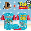 Durham Bulls x Toy Story Night Woody Buzz Lightyear Custom Baseball Jersey