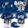Dust Devils x Bluey Night Limited Edition Baseball Jersey