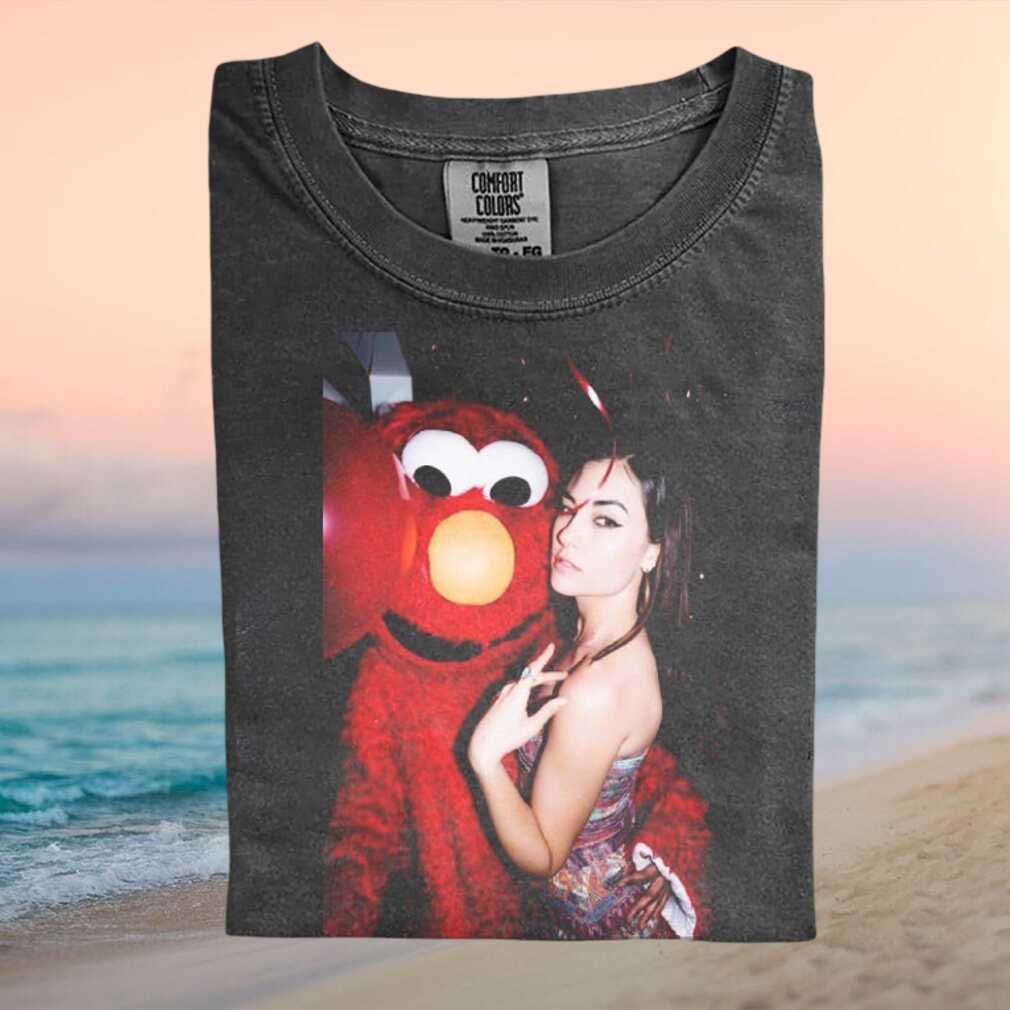 Elmo and Sasha Grey Meme Viral Pop Culture Graphic Comfort Colors T Shirt - Limotees LLC