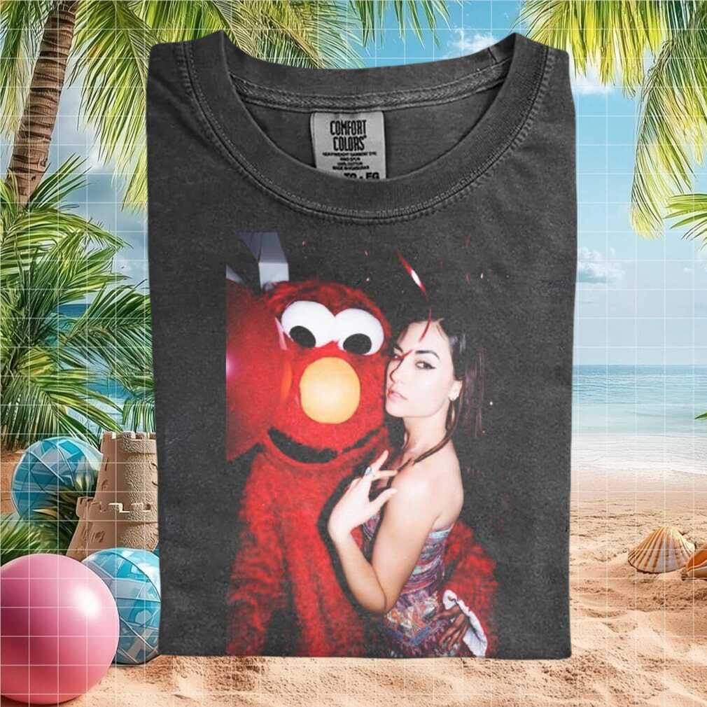 Elmo and Sasha Grey Meme Viral Pop Culture Graphic Comfort Colors T Shirt - Limotees LLC