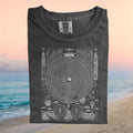 Esoteric Labyrinth Maze Occult Geometric Sacred Symbol Graphic T Shirt - Limotees LLC