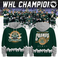 Everett Silvertips WHL Champions 2026 Limited Edition Hoodie