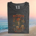 Every Day Is Halloween Spooky Skeleton Pumpkin Comfort Colors T Shirt - Limotees LLC