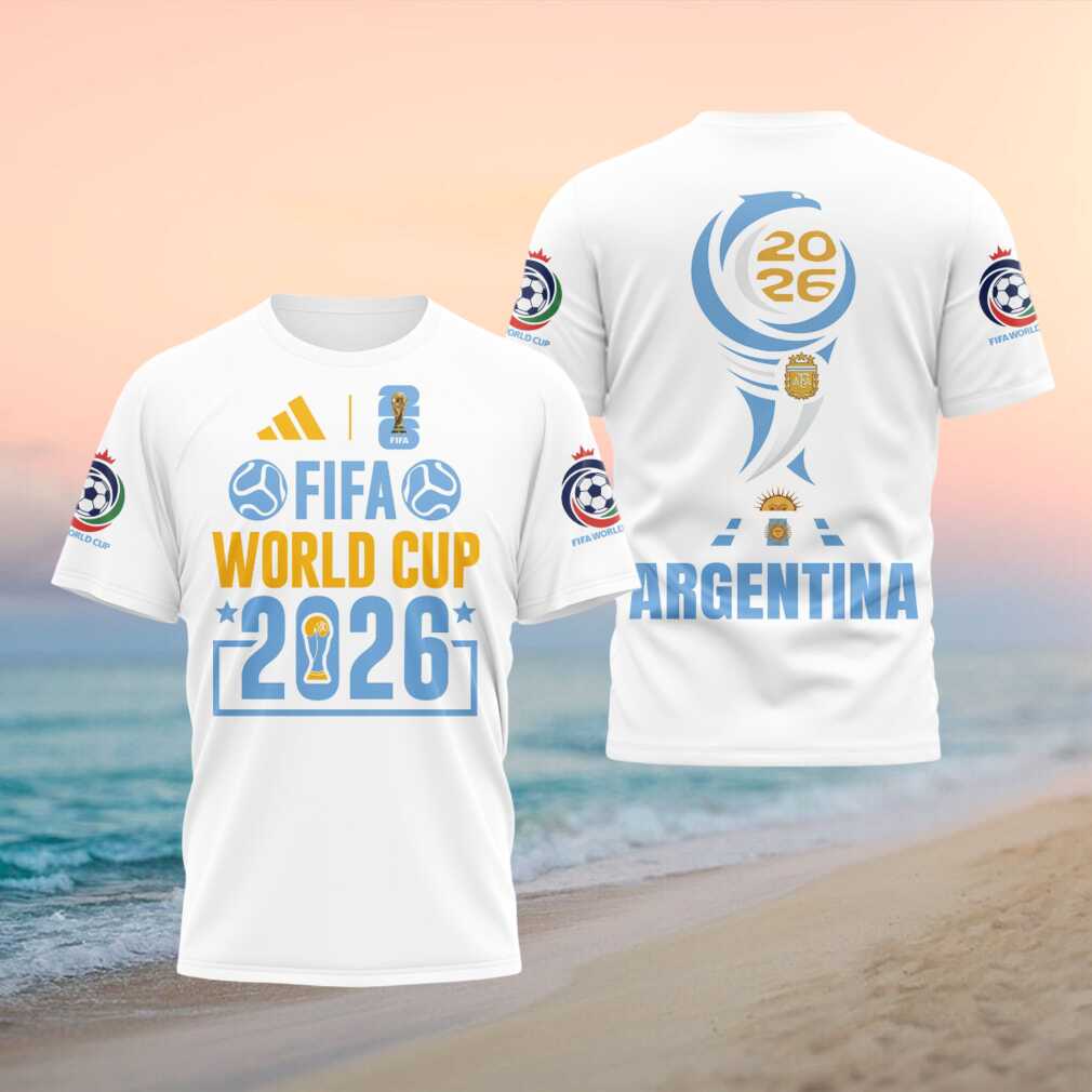 FIFA World Cup 2026 Argentina National Team Souvenir Supporters Fans Shirt - Limotees LLC