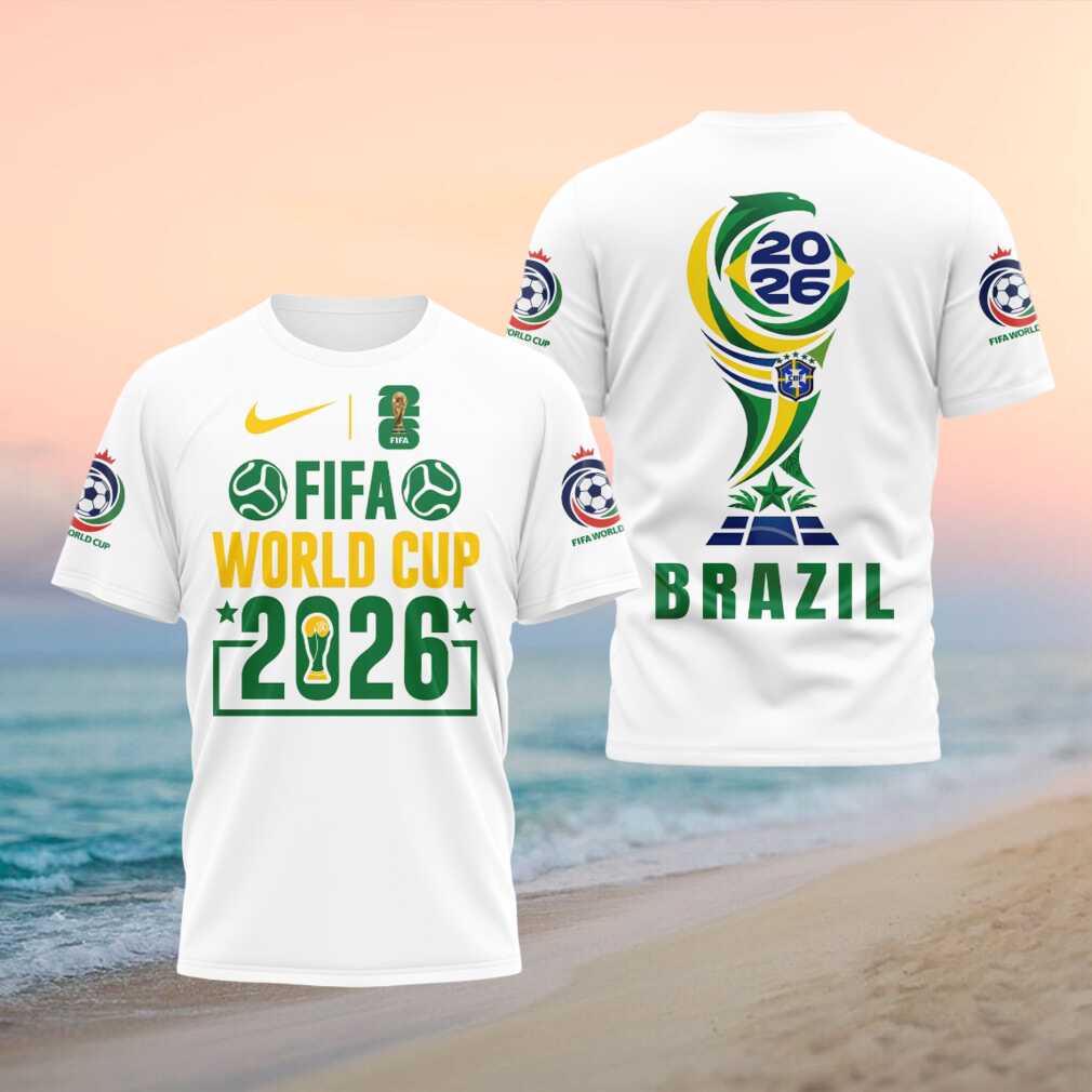 FIFA World Cup 2026 Brazil National Soccer Team Fans Official Style Shirt - Limotees LLC