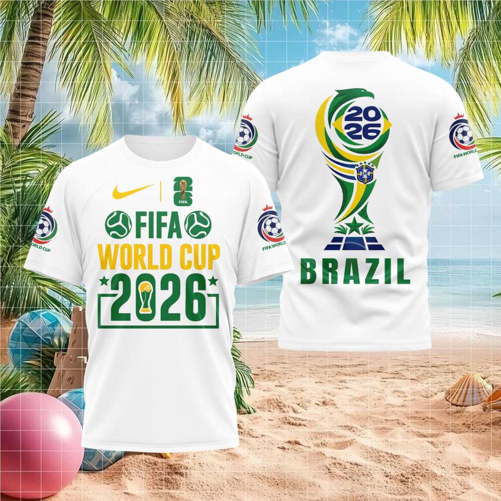 FIFA World Cup 2026 Brazil National Soccer Team Fans Official Style Shirt - Limotees LLC