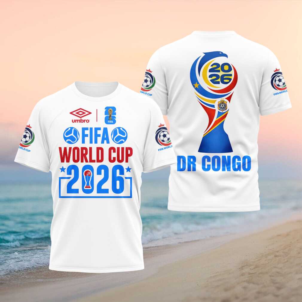 FIFA World Cup 2026 DR Congo National Team Souvenir Supporters Fans Shirt - Limotees LLC