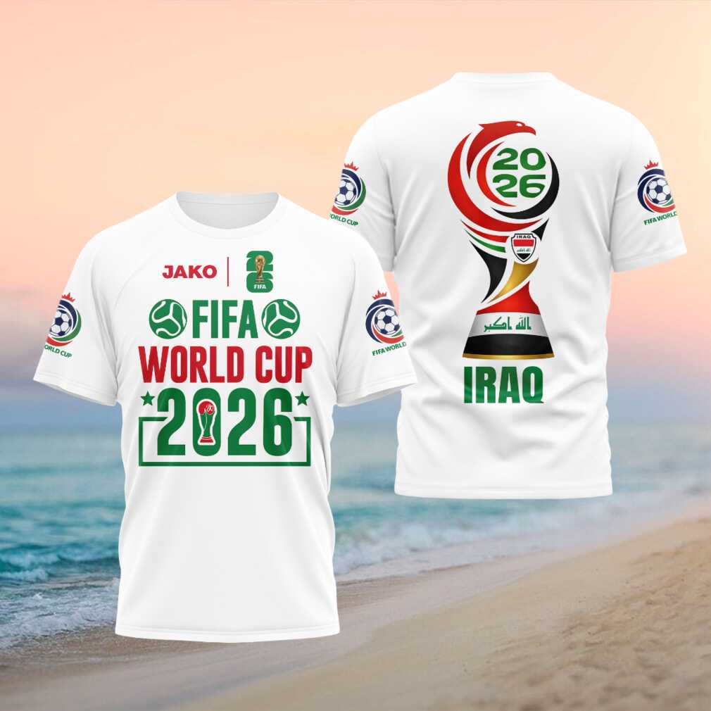 FIFA World Cup 2026 Iraq National Soccer Team Fans Sportswear Official Style Shirt - Limotees LLC