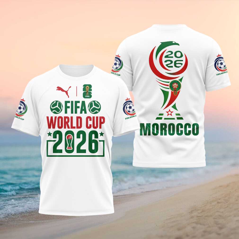 FIFA World Cup 2026 Morocco National Team Souvenir Supporters Fans Shirt - Limotees LLC