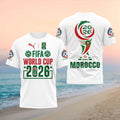 FIFA World Cup 2026 Morocco National Team Souvenir Supporters Fans Shirt - Limotees LLC