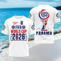 FIFA World Cup 2026 Panama National Team Souvenir Supporters Fans Shirt - Limotees LLC