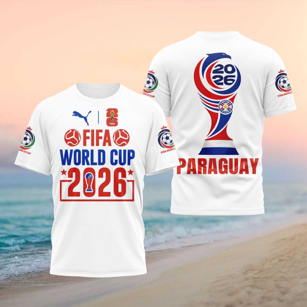 FIFA World Cup 2026 Paraguay National Team Souvenir Supporters Fans Shirt - Limotees LLC
