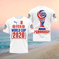 FIFA World Cup 2026 Paraguay National Team Souvenir Supporters Fans Shirt - Limotees LLC