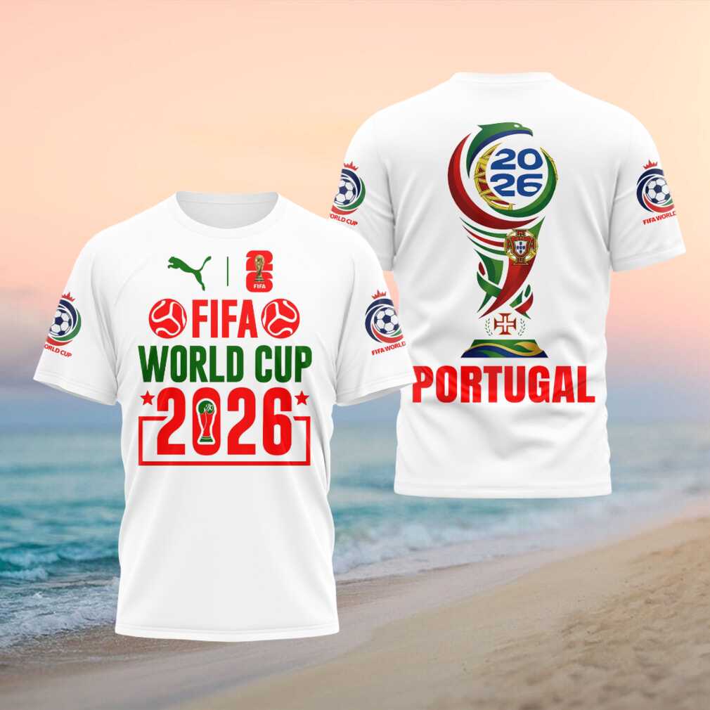 FIFA World Cup 2026 Portugal National Team Souvenir Supporters Fans Shirt - Limotees LLC
