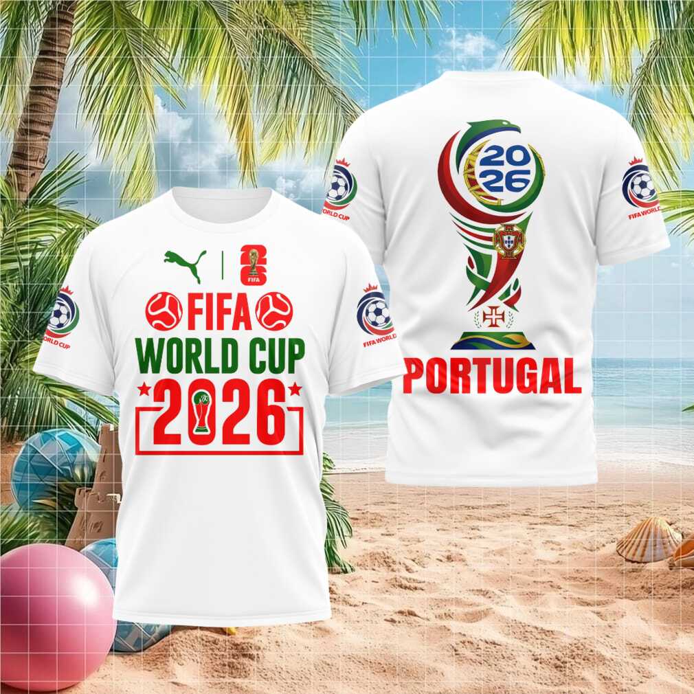 FIFA World Cup 2026 Portugal National Team Souvenir Supporters Fans Shirt - Limotees LLC
