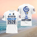 FIFA World Cup 2026 Scotland National Soccer Team Fans Sportswear Official Style Shirt - Limotees LLC