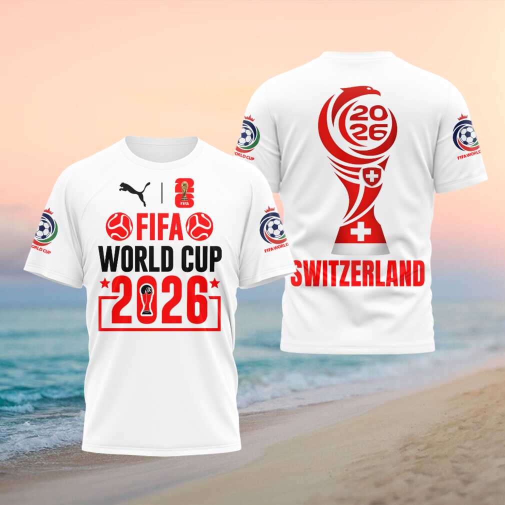 FIFA World Cup 2026 Switzerland National Team Souvenir Supporters Fans Shirt - Limotees LLC