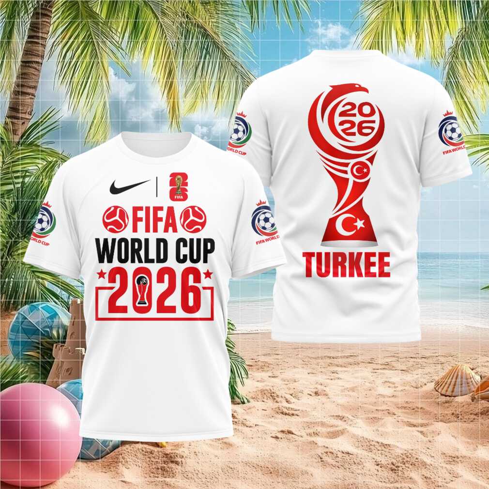 FIFA World Cup 2026 Turkey National Team Souvenir Supporters Fans Shirt - Limotees LLC
