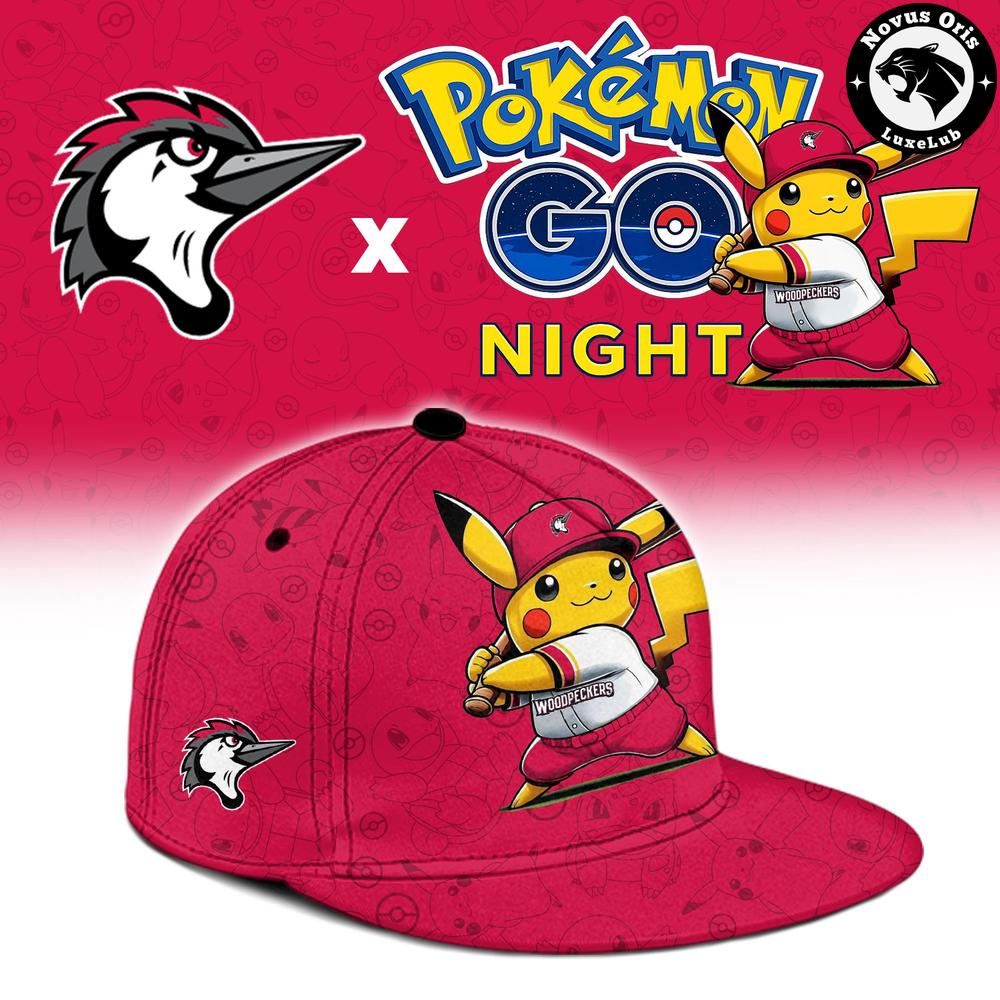 Fayetteville Woodpeckers x Pokemon GO Night Mashup Limited Baseball Jersey