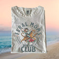 Feral Moms Raising Hellions Social Club Western Tiger T Shirt - Limotees LLC