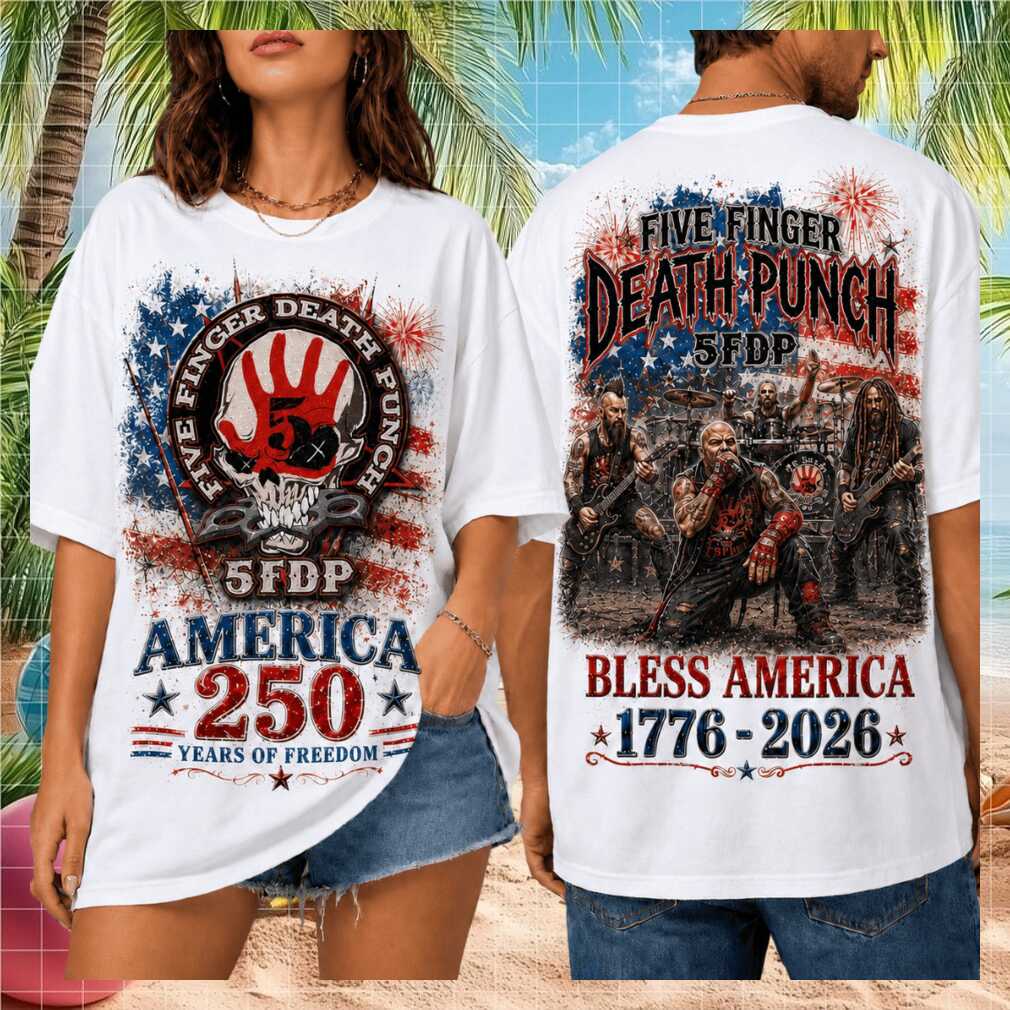 Five Finger Death Punch America 250 Years Of Freedom Shirt - Limotees LLC