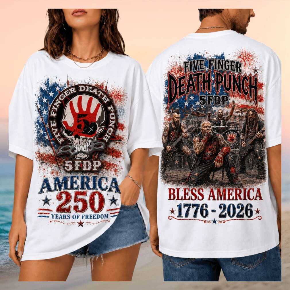Five Finger Death Punch America 250 Years Of Freedom Shirt - Limotees LLC