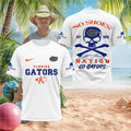 Florida Gators No Shoes Nation Skull Shirt Kenny Chesney College Shirt - Limotees LLC