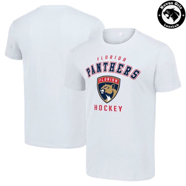 Florida Panthers NHL Hockey Shield Logo Graphic T-Shirt