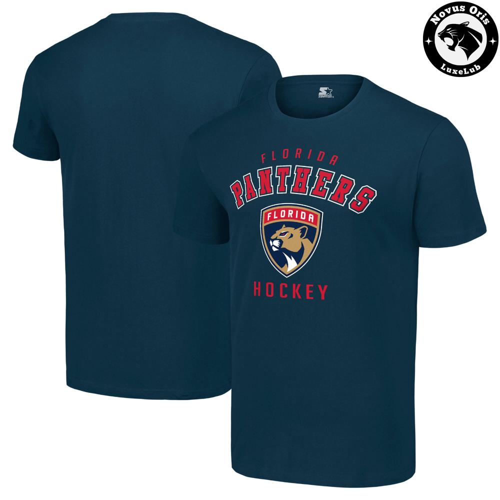 Florida Panthers NHL Hockey Shield Logo Graphic T-Shirt