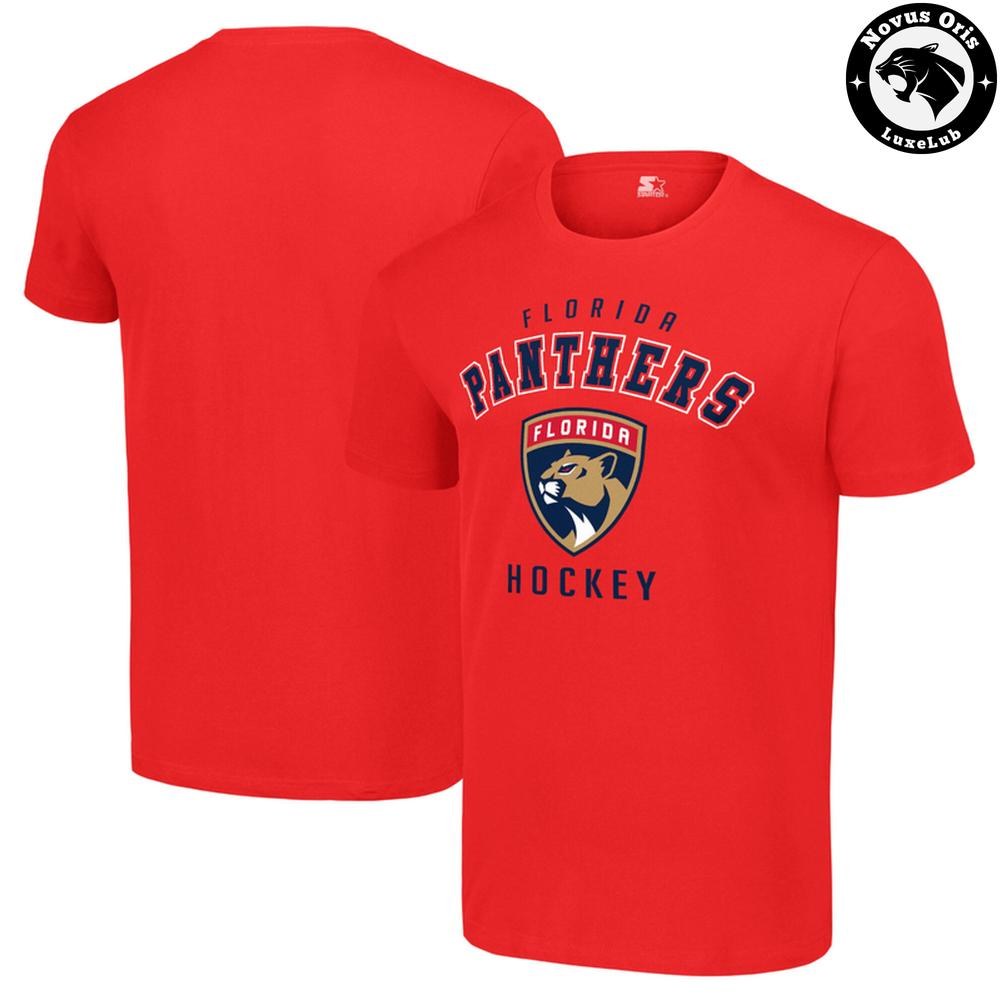 Florida Panthers NHL Hockey Shield Logo Graphic T-Shirt