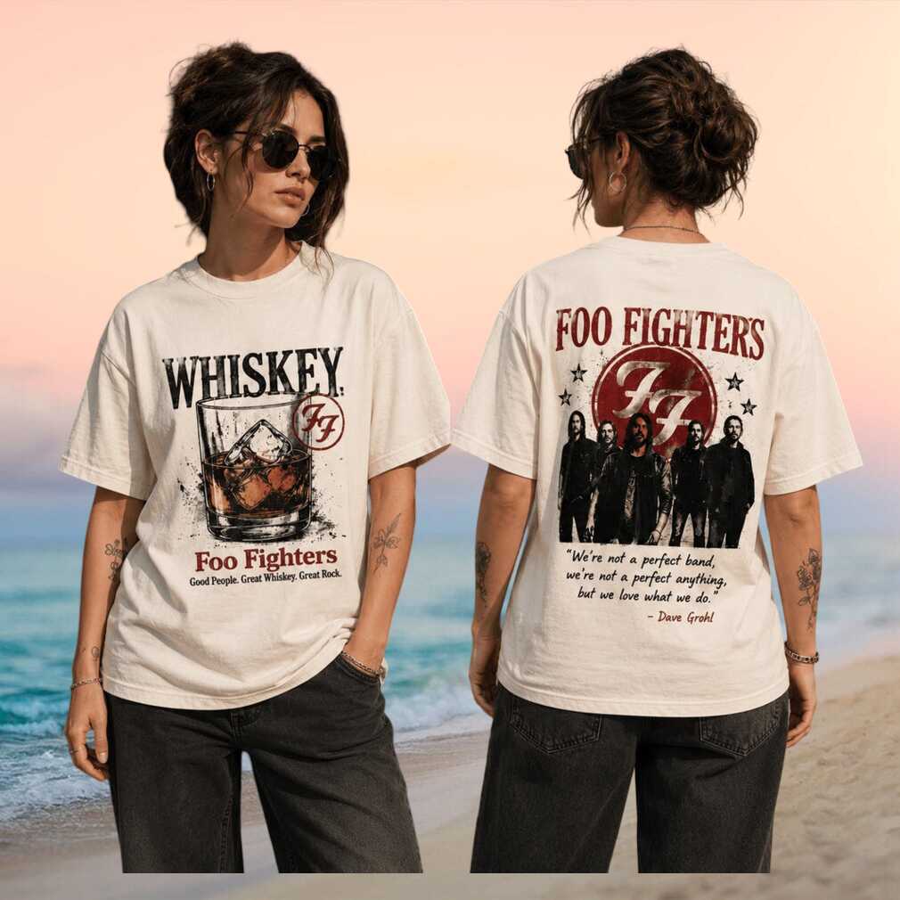 Foo Fighters Whiskey Rock Band Tour 2026 Shirt