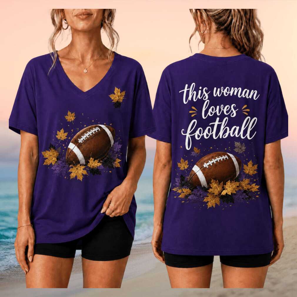 Football Fan Autumn Foliage Leaves Shirt