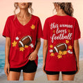 Football Fan Fall Season Leaves Shirt