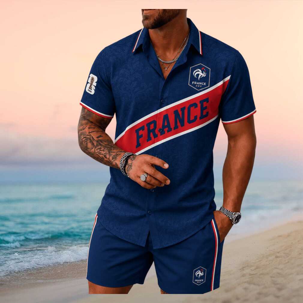 France Soccer World Cup 2026 Button Up Shirt - Limotees LLC