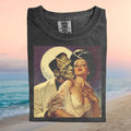 Frankenstein Monster And Bride Romantic Horror Graphic T Shirt - Limotees LLC