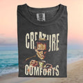 Frankenstein Monster Creature Comforts Coffee Morning Graphic T Shirt - Limotees LLC