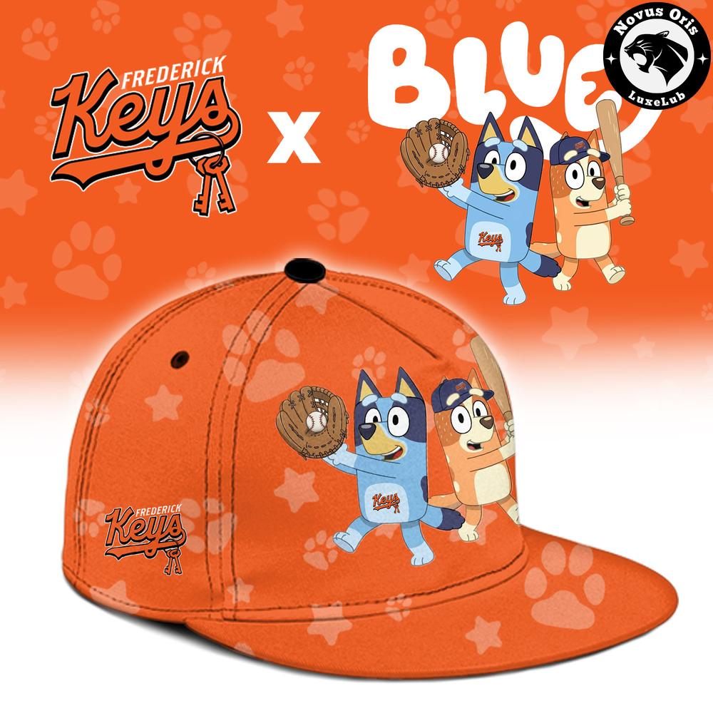 Frederick Keys x Bluey Night Limited Edition Baseball Jersey