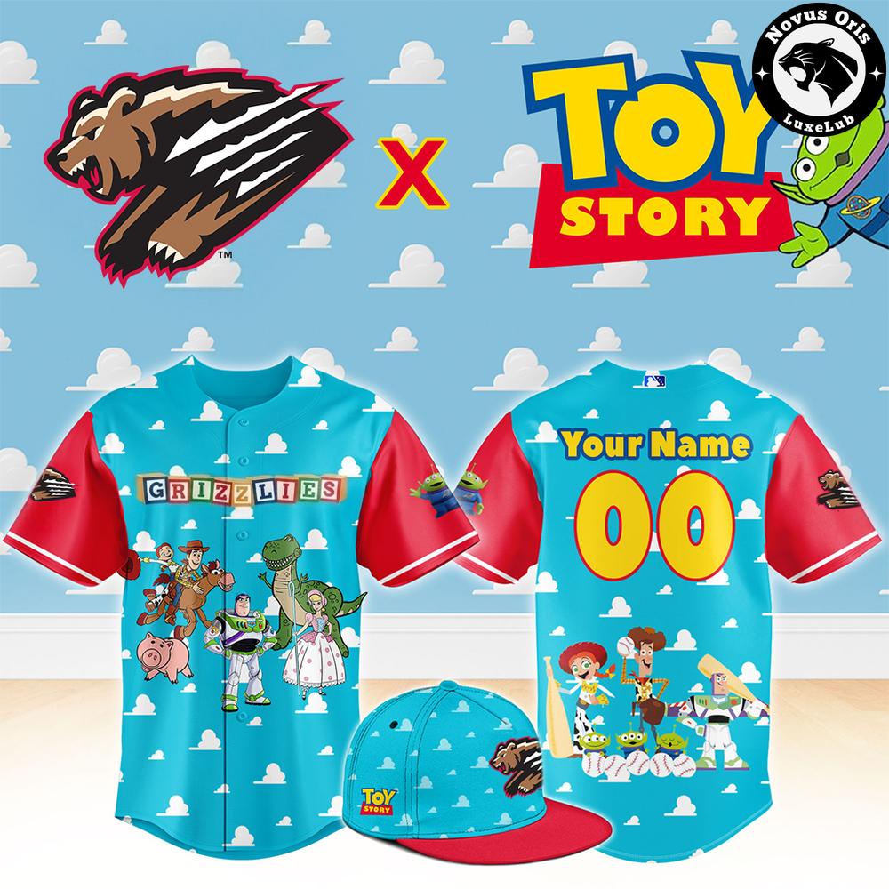 Fresno Grizzlies x Toy Story Night Limited Edition Custom Baseball Jersey