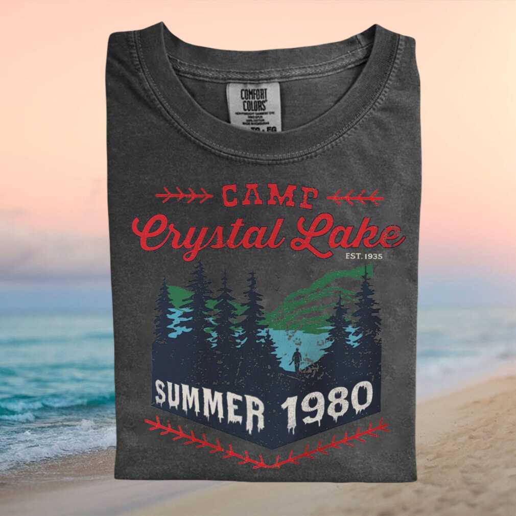 Friday The 13th Camp Crystal Lake Summer 1980 Horror T Shirt - Limotees LLC