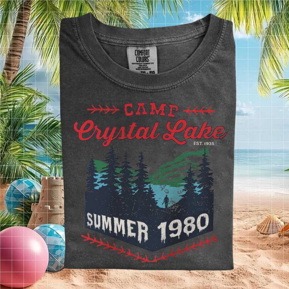 Friday The 13th Camp Crystal Lake Summer 1980 Horror T Shirt - Limotees LLC