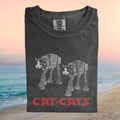 Funny Cat AT AT Walker Space Parody Sci Fi Graphic T Shirt - Limotees LLC