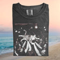 Funny Cat Crowd Surfing Rock Concert Music Meme T Shirt - Limotees LLC