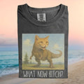Funny Cat Dinosaur T Rex What Now Bitches T Shirt - Limotees LLC